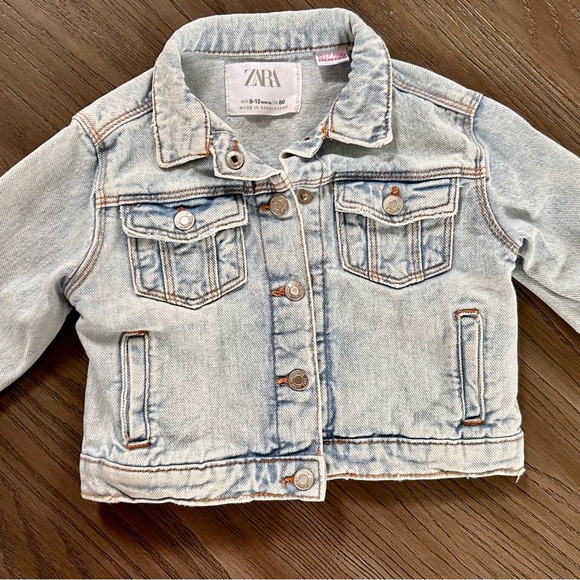 Zara Other - Zara Kids Light Blue Denim Jacket